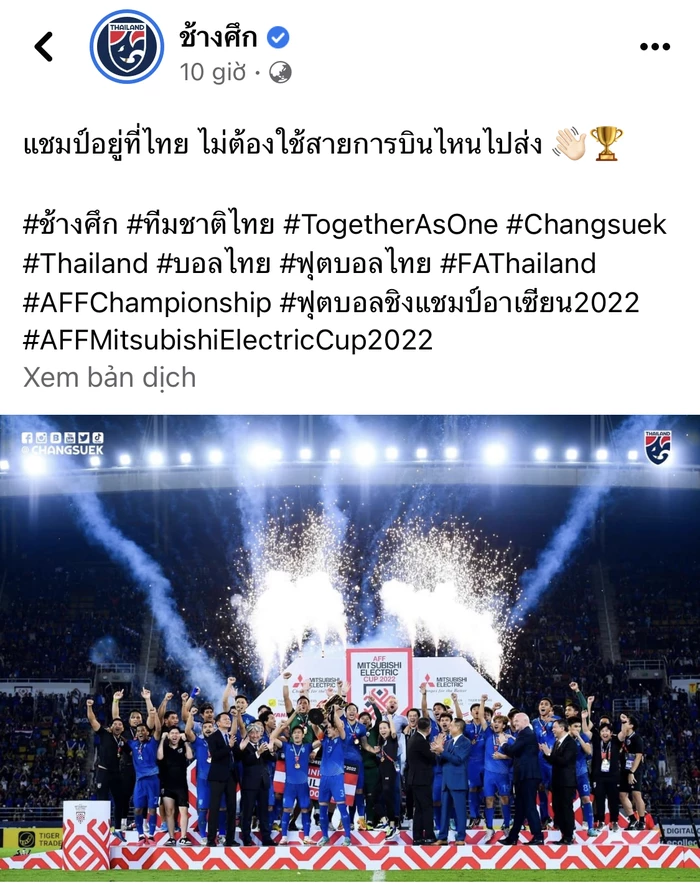 Thái Lan phản dame cực gắt hãng hàng không sau khi vô địch AFF Cup 2 saostar s0qdh9it4ax210yi 1