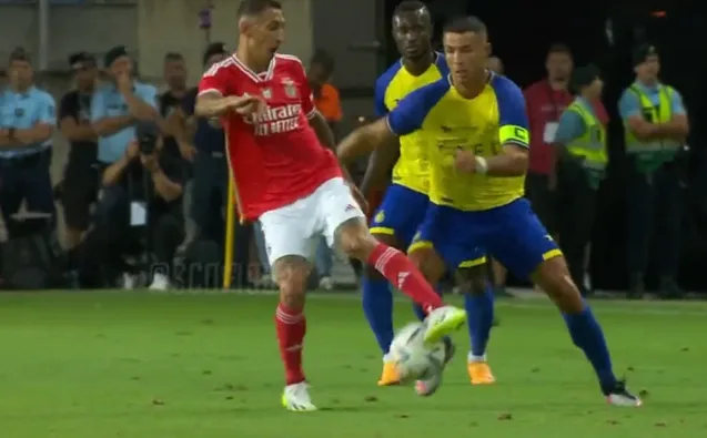 Ronaldo bị châm chọc khi bị Di Maria làm bẽ mặt 1 di maria lam be mat ronaldo bang ky thuat an tuong