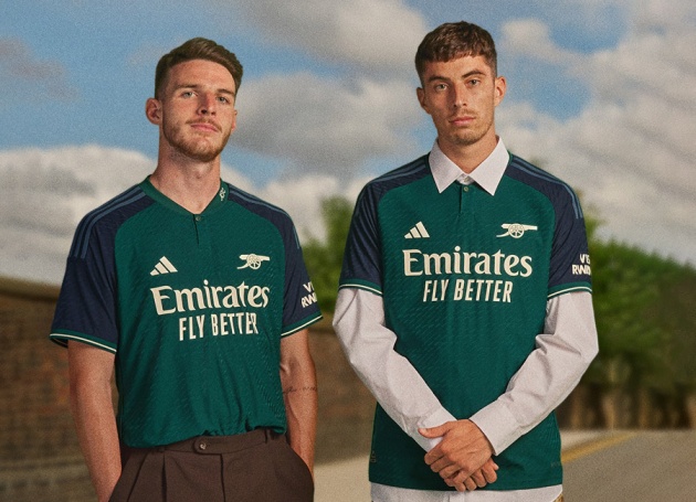 10 CLB có doanh thu bán áo đấu cao nhất năm 2023: Bất ngờ hạng 1 4 arsenal 2023 24 adidas third kit 2348