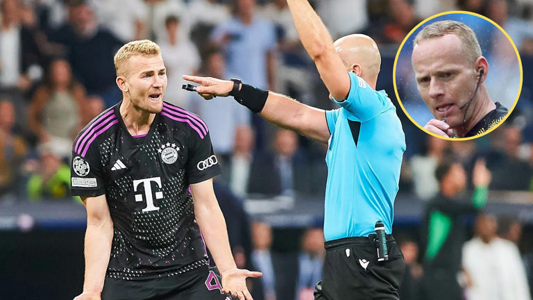 Trọng tài mắc sai lầm trận Real – Bayern nhận án phạt cực nặng từ UEFA BB1m9U5U