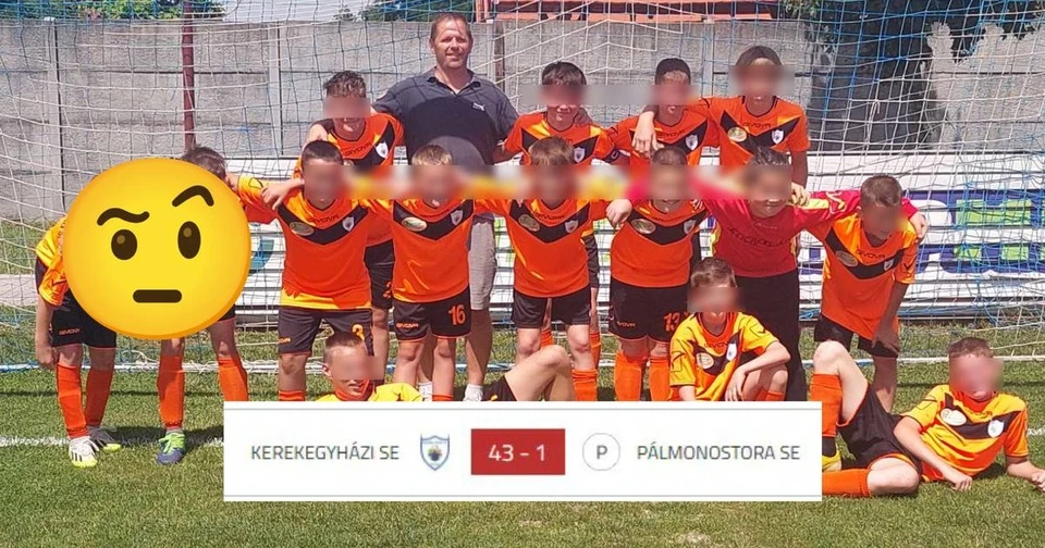 Đội bóng châu Âu bị điều tra vì thắng 43-1 u14hungary