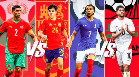 Xác định 2 cặp bán kết Olympic, ứng viên vô địch đã lộ diện GUAWae8WoAEfdZS e1722642297151