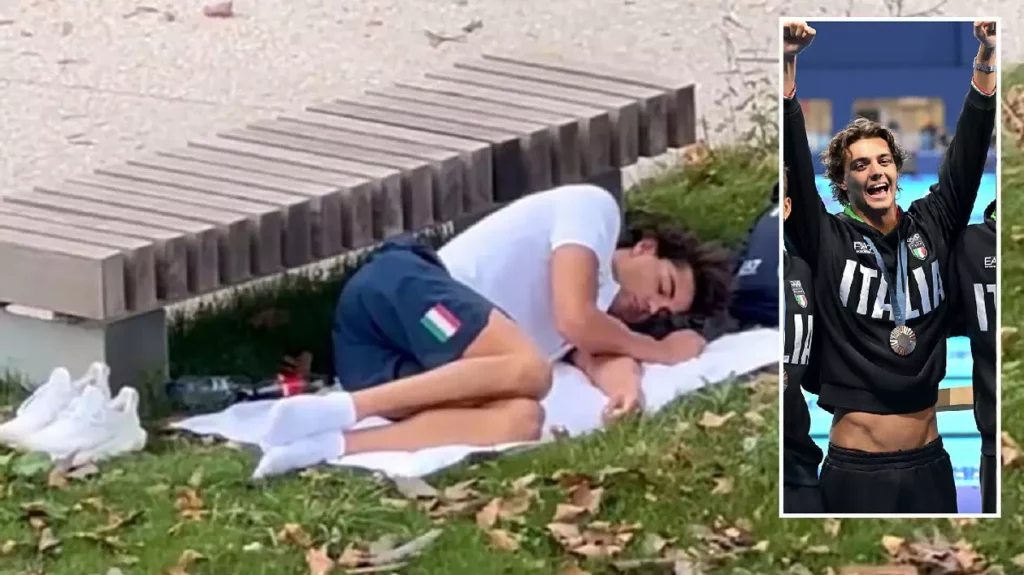 VĐV giành HCV Olympic phải ngủ… ngoài đường ceccon parc1