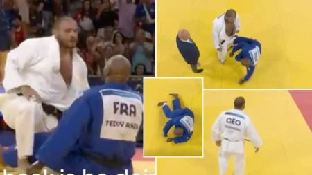 Cay cú vì thua, võ sĩ đá vào chỗ hiểm của VĐV chủ nhà và cái kết resize 19