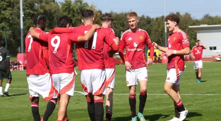 Đội trẻ MU gây sốt khi thắng 9-0 Manchester United U18
