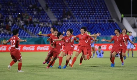 Triều Tiên tạo địa chấn trước Tây Ban Nha, vô địch World Cup thứ 2 trong 2 tháng Korea DPR v Spain Final FIFA U 1