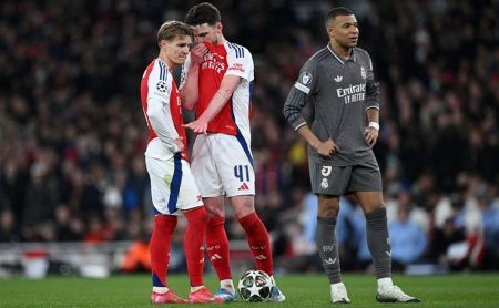 Du doan tu ket luot ve Cup C1 Tam diem Real Arsenal Barcelona thanh thoi 6 1744596569 443 width740height493 e1744619138322