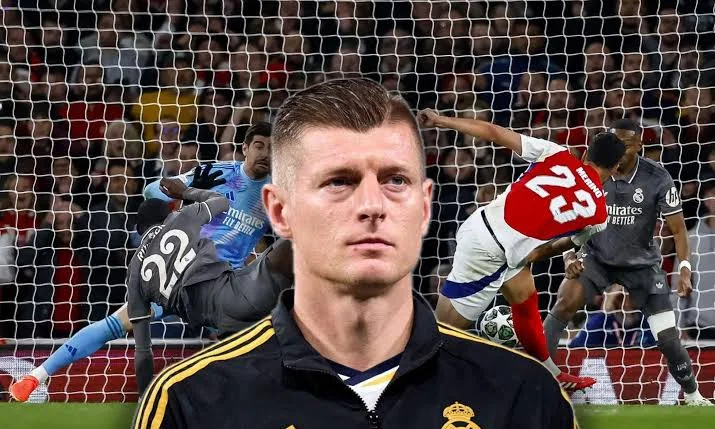 Toni Kroos tái xuất Real Madrid ở trận lượt về gặp Arsenal images 11 28