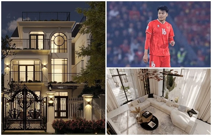 Văn Hậu choáng ngợp với biệt thự bạc tỷ mới xây của Thành Chung image 2